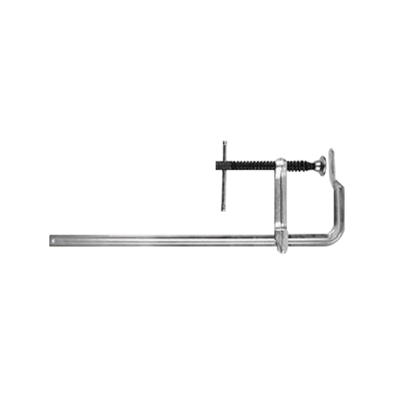 Abrazadera F forjada de 250 * 120 mm con abrazadera de tornillo totalmente de acero con mango en T