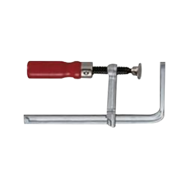 Abrazadera F ranurada de acero de 150 * 60 mm con mango de madera